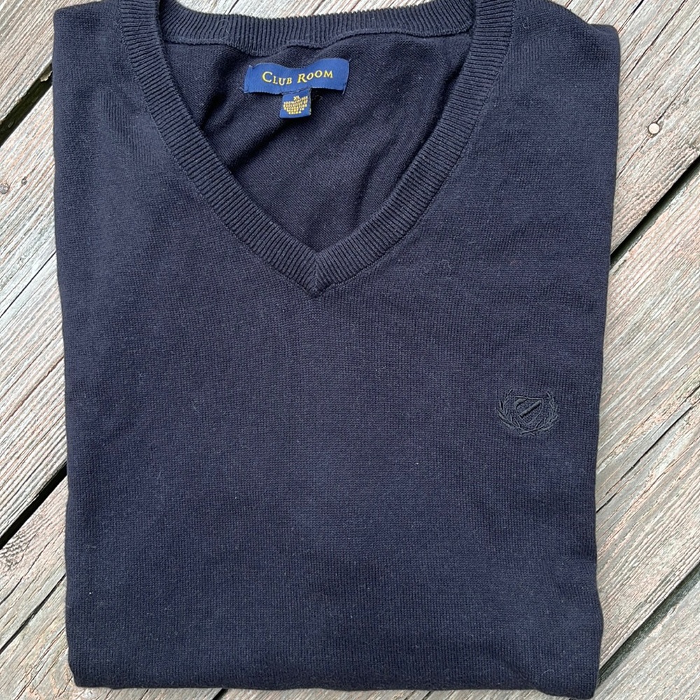 Club Room cotton vest XL